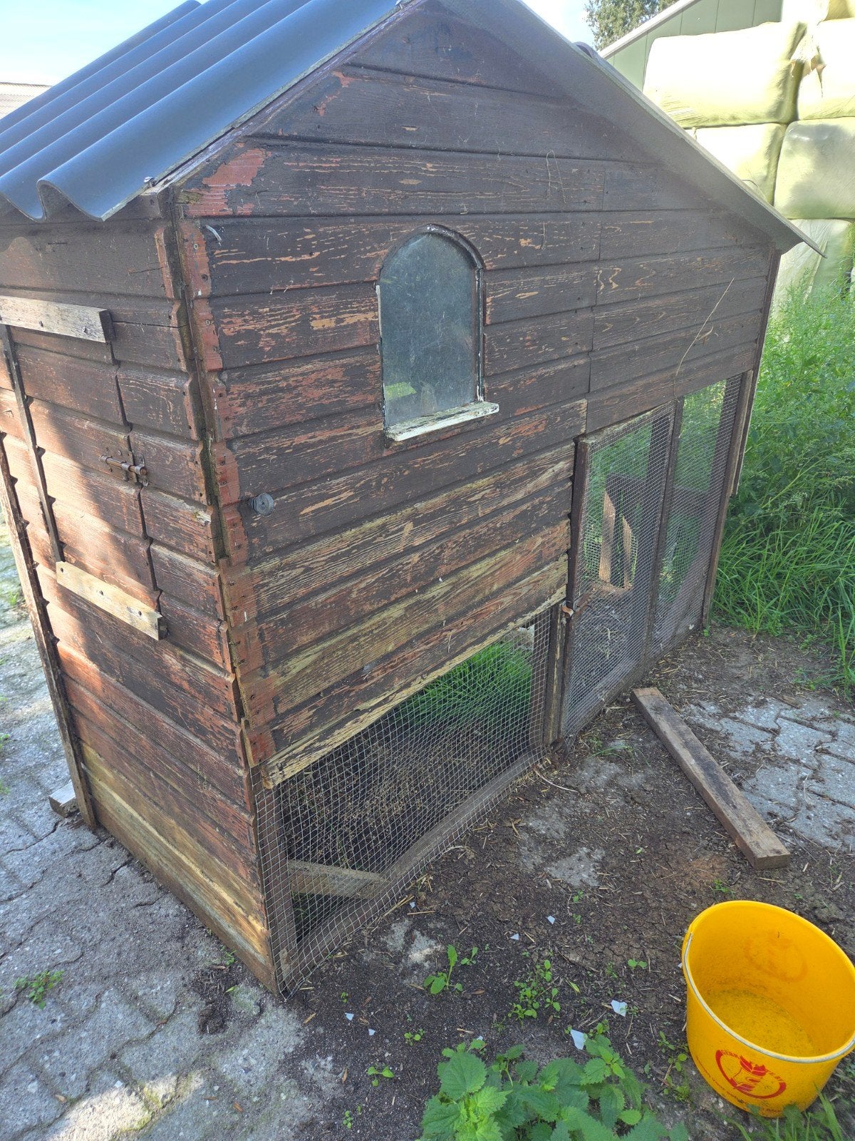 kippenhok gratis, Dieren en Toebehoren, Ophalen, Hout, Overige typen