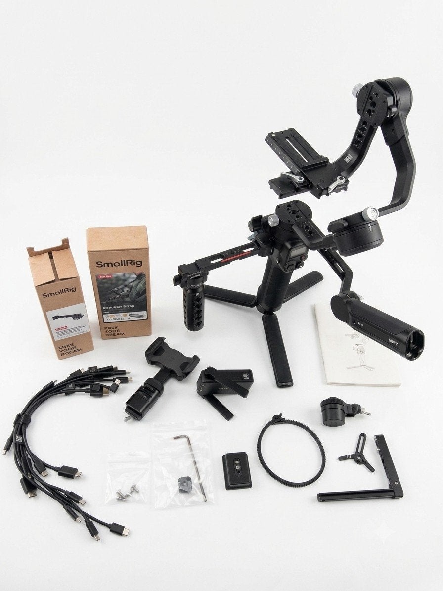 DJI Ronin RSC2 Pro Combo + SmallRig accessoires (tot 3kg.), DJI, Gimbal, Ophalen of Verzenden, Gebruikt