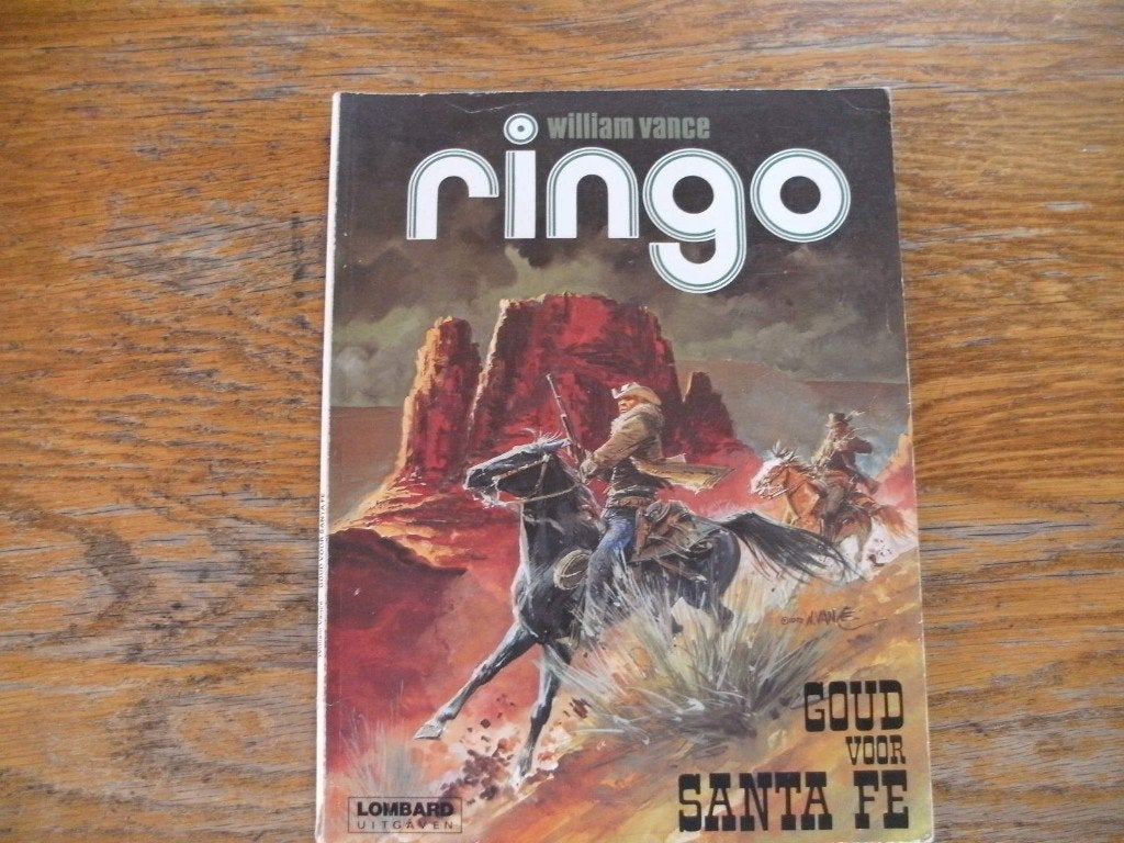 Ringo. Goud voor Santa Fe. William Vance., Boeken, Stripboeken, Zo goed als nieuw, Eén stripboek, Ophalen of Verzenden
