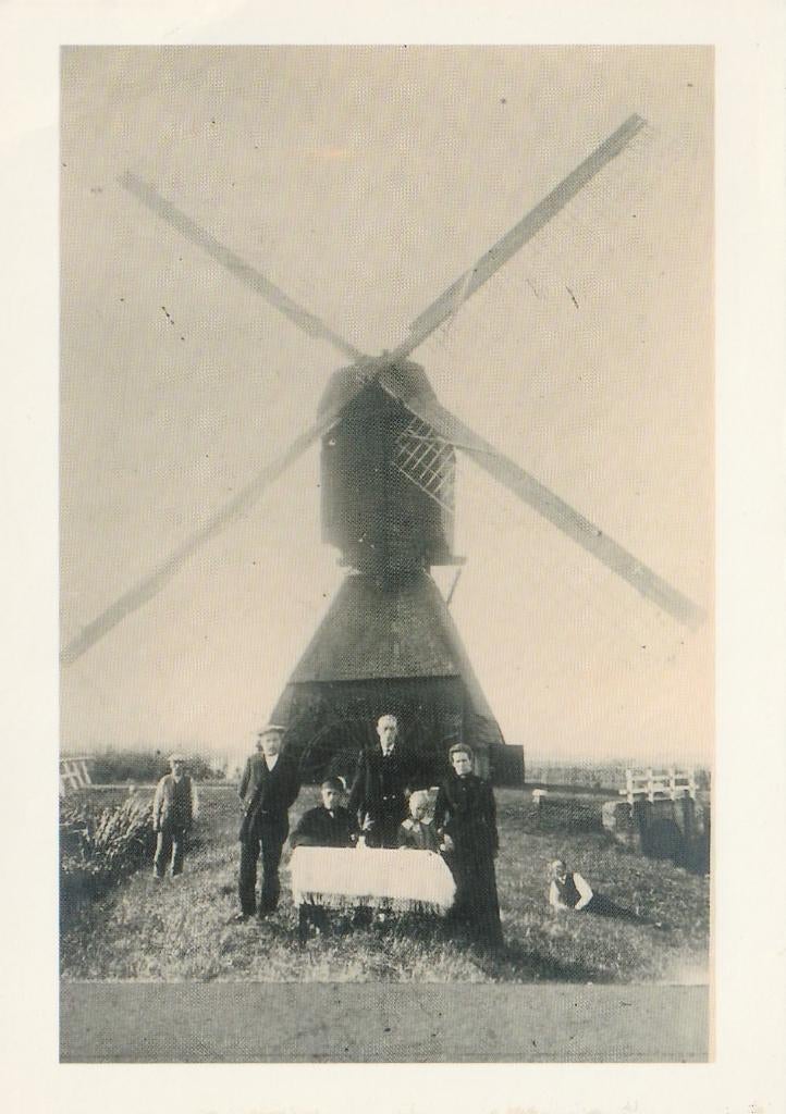 OTTOLAND Molen Gesloopt in 1928 Reprint gr.f., Verzamelen, Ansichtkaarten | Nederland, Verzenden, 1920 tot 1940, Ongelopen, Zuid-Holland