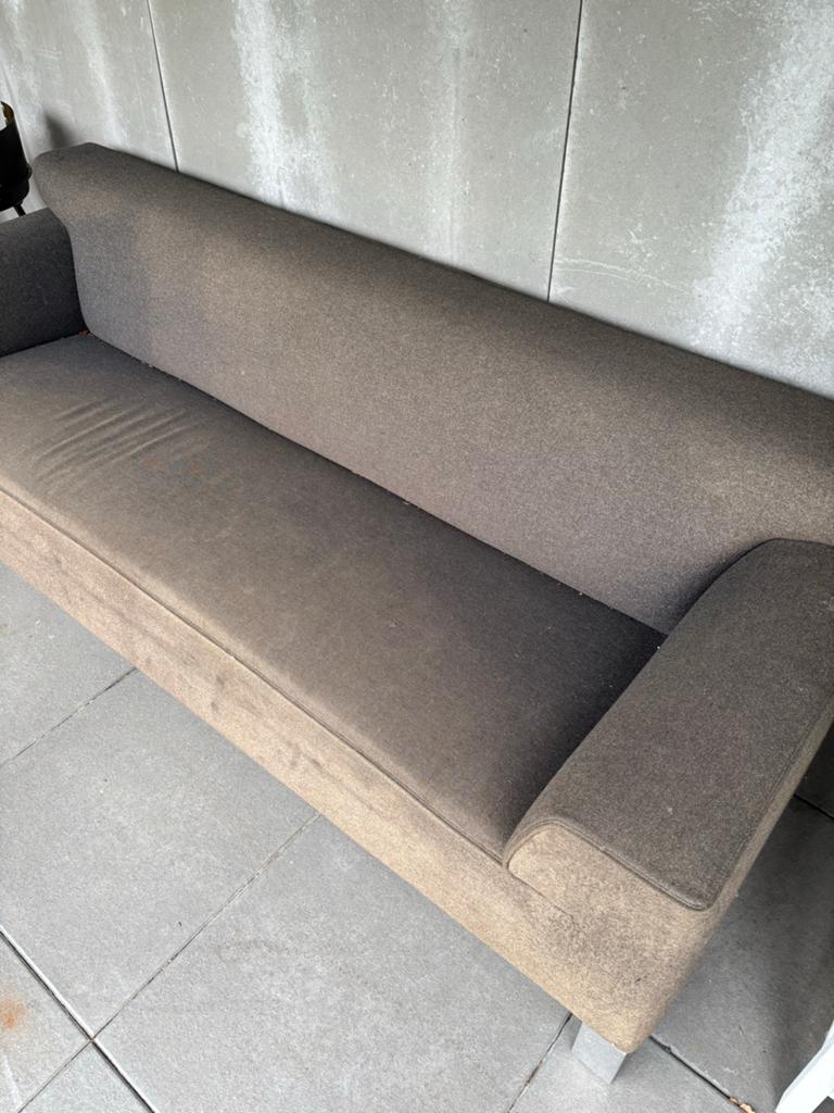 Comfortabele 3,5 zits Pode bank, Ophalen, Gebruikt, Driepersoons, 75 tot 100 cm