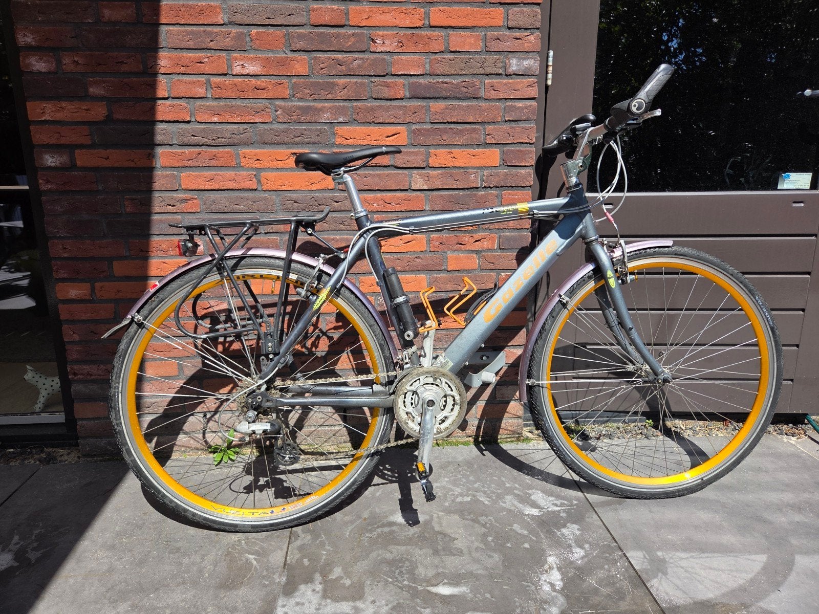 Gazelle fiets - Gebruikt, goede staat, met versnellingen, Fietsen en Brommers, Fietsen | Heren | Herenfietsen, Ophalen, Gebruikt