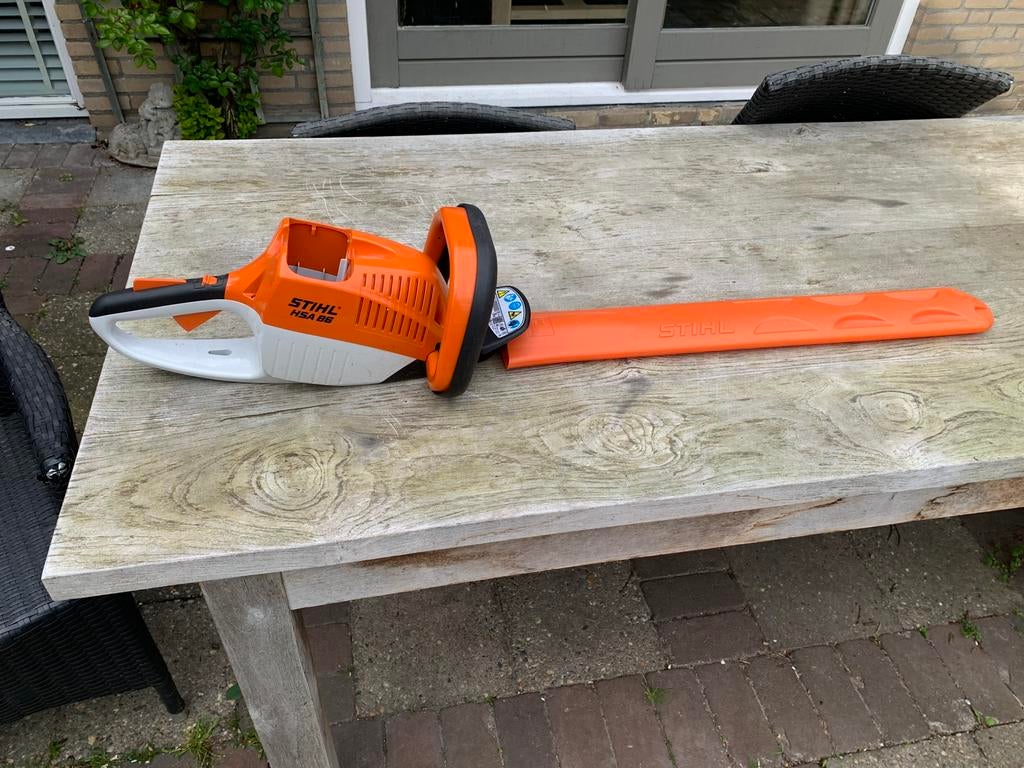 Stihl hsa 86 accu heggenschaar, Tuin en Terras, Ophalen, Zo goed als nieuw, Accu
