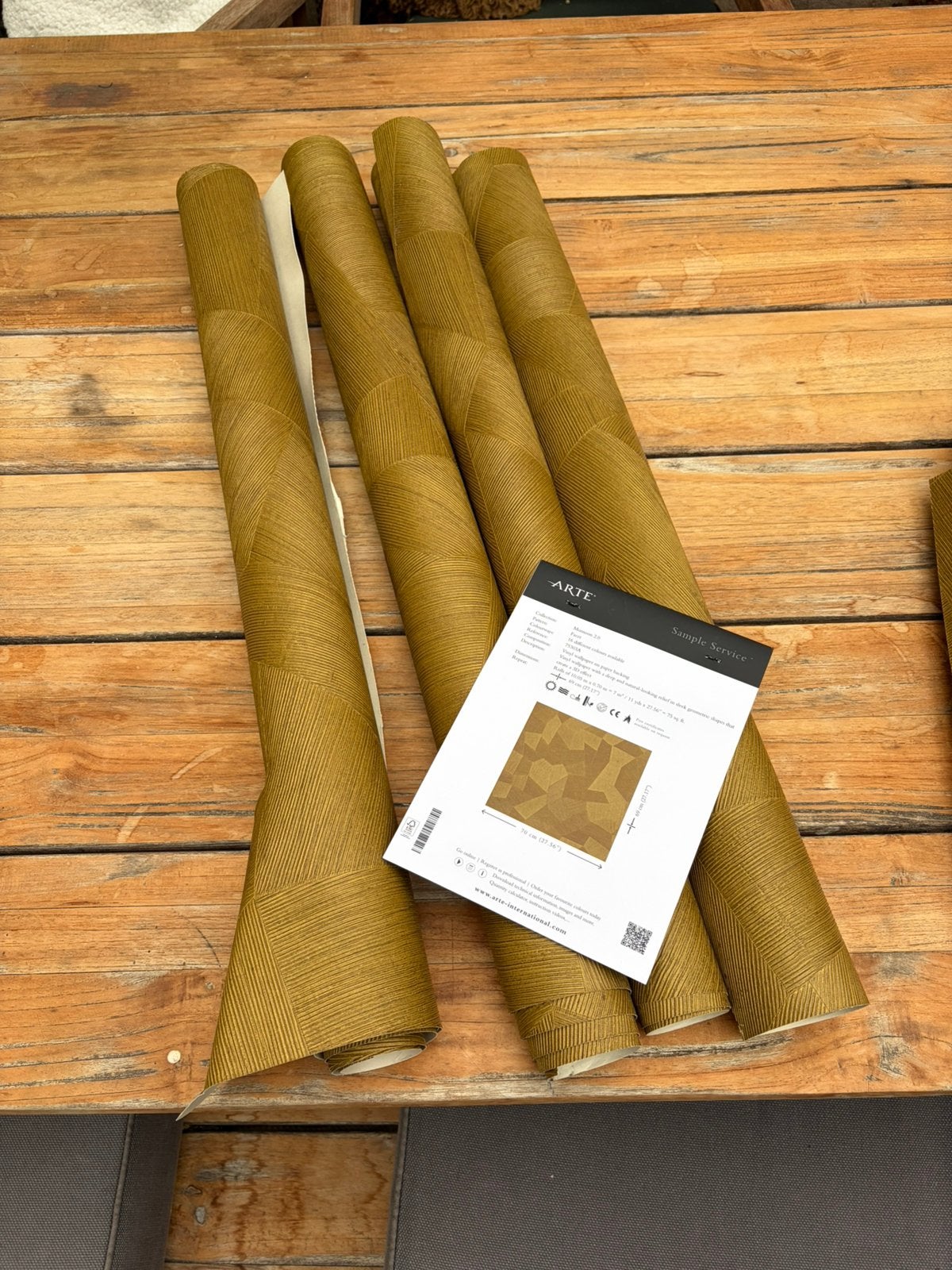 Reststukken Arte Monsoon en Eijffinger te koop, Ophalen of Verzenden, Nieuw