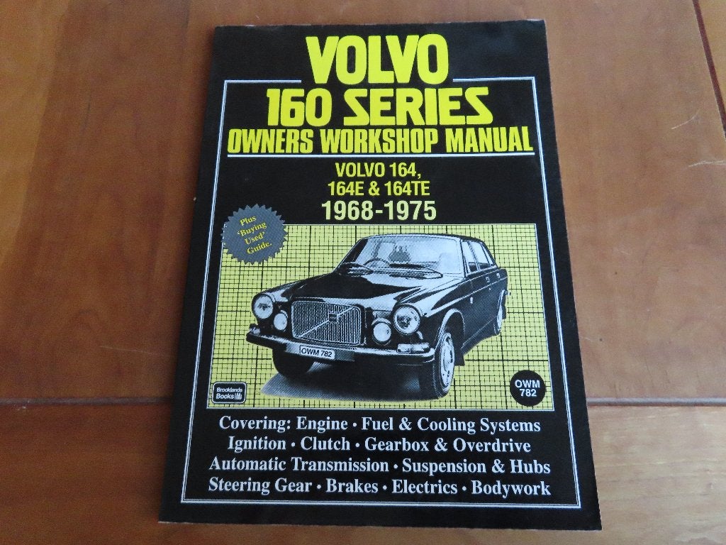 Brooklands workshop manual Volvo 164, 164 E, 164 TE 1968-75, Ophalen of Verzenden