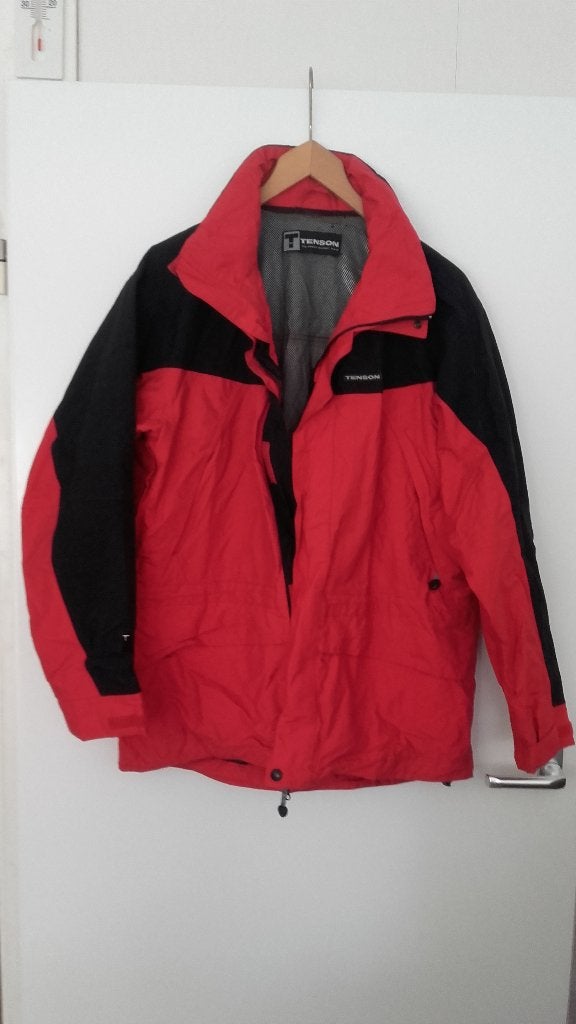 Ski Jas Tenson maat 52, Ophalen of Verzenden, Zo goed als nieuw, Maat 52/54 (L), Rood