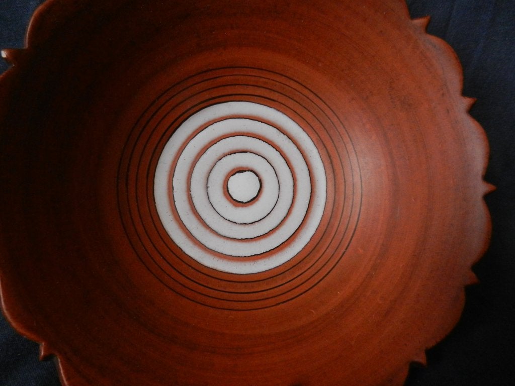 Plateel schaaltje koper hengsel Jumbo Gouda decor Radar d.16, Ophalen of Verzenden