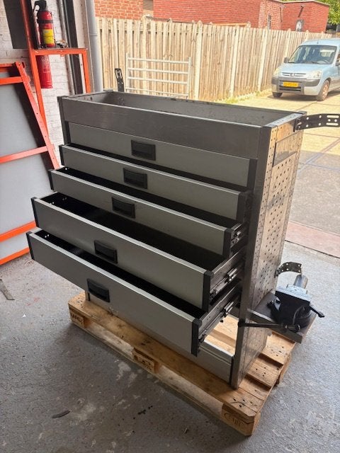 Aluca set (2582) kast1: L200 B42 H115  kast2: L120 B32 H115, Ophalen, Gebruikt, Hank, Info@laaiin.nl