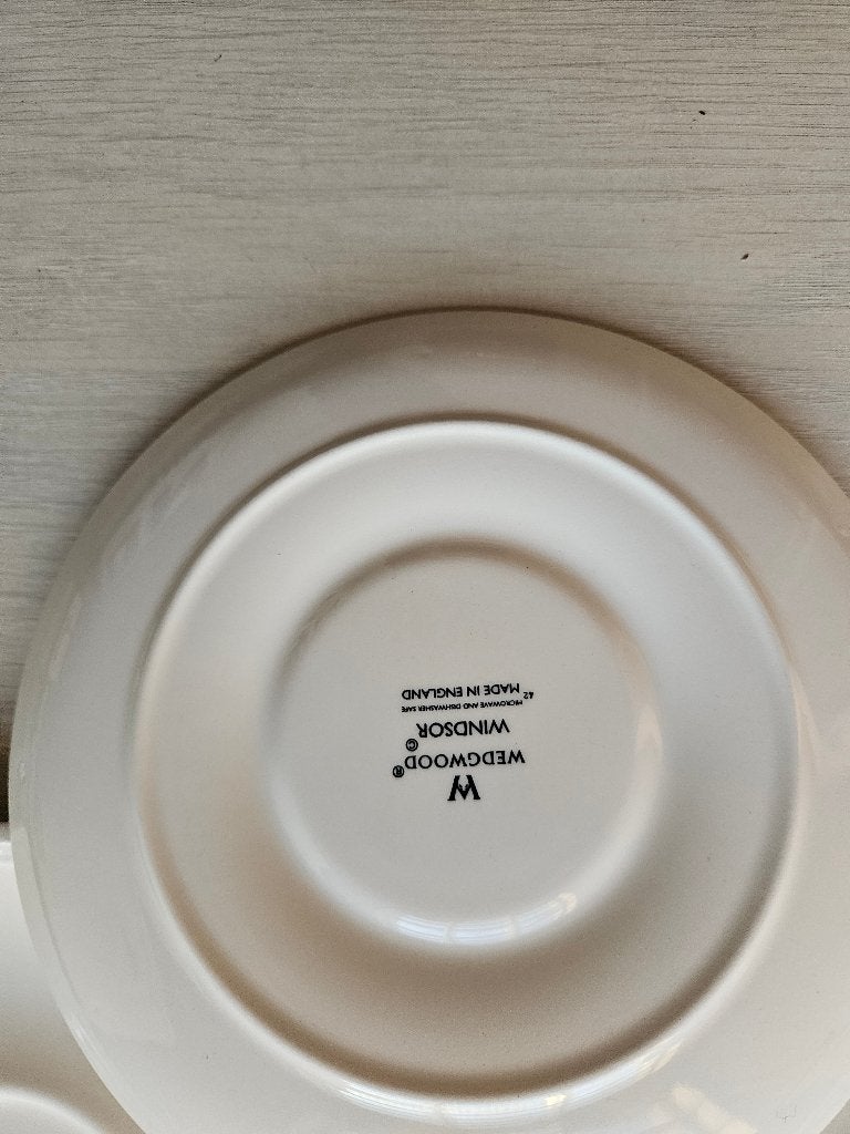 Wedgwood Windsor soepkom schotel nieuw, Ophalen of Verzenden, Nieuw, Aardewerk, Bord(en)