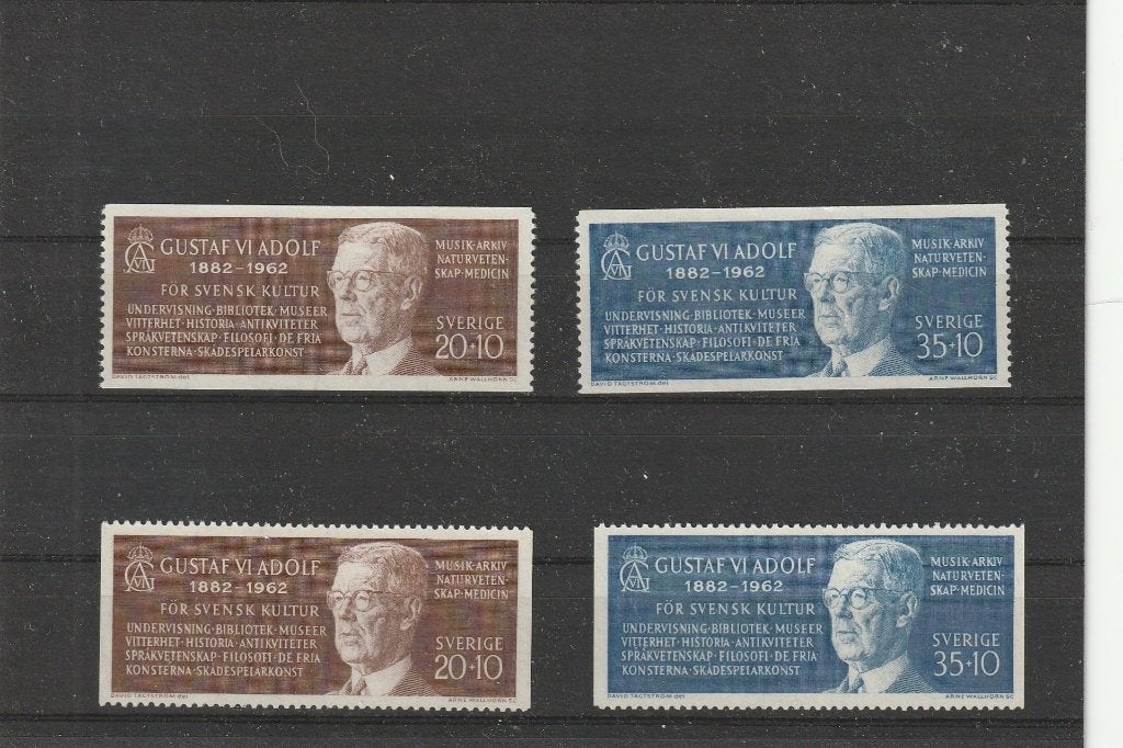 Koning Gustav VI Adolf 80 (MP205), Postzegels en Munten, Verzenden, Zweden, Postfris