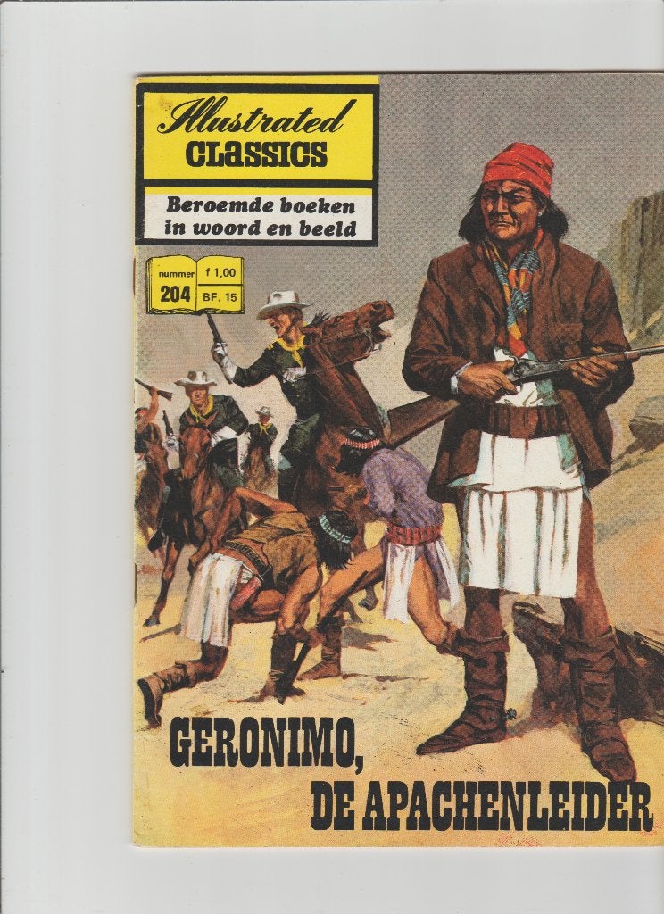 Geronimo, de Apachenleider - Illustrated Classics stripboek, Boeken, Stripboeken, Eén stripboek, Ophalen of Verzenden, Onbekend
