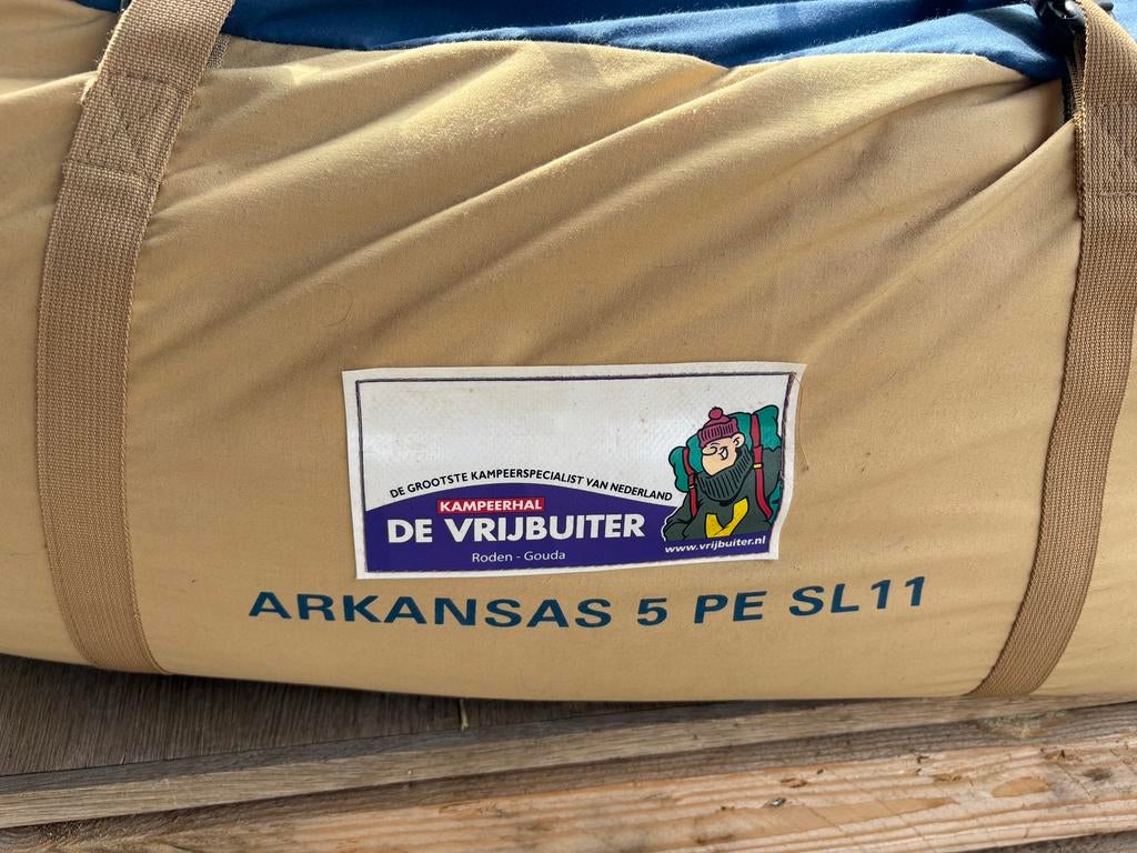 Katoenen TENT Vrijbuiter Arkansas 5 in NIEUWSTAAT !, Ophalen of Verzenden, Zo goed als nieuw