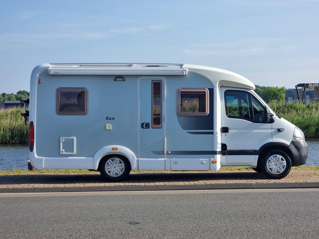Knaus Sun Ti 600 UF Face to Face zit, Caravans en Kamperen, Ringverwarming, 6 tot 7 meter, Bedrijf, Tot en met 3