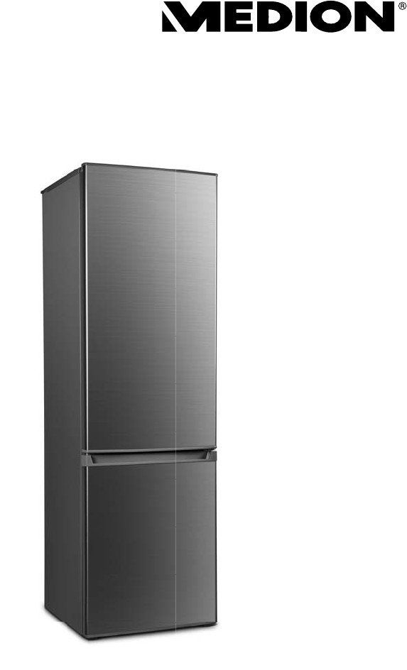 Medion MD 37408 Koel-vriescombinatie, Witgoed en Apparatuur, Gebruikt, 200 liter of meer, 60 cm of meer, Met aparte vriezer