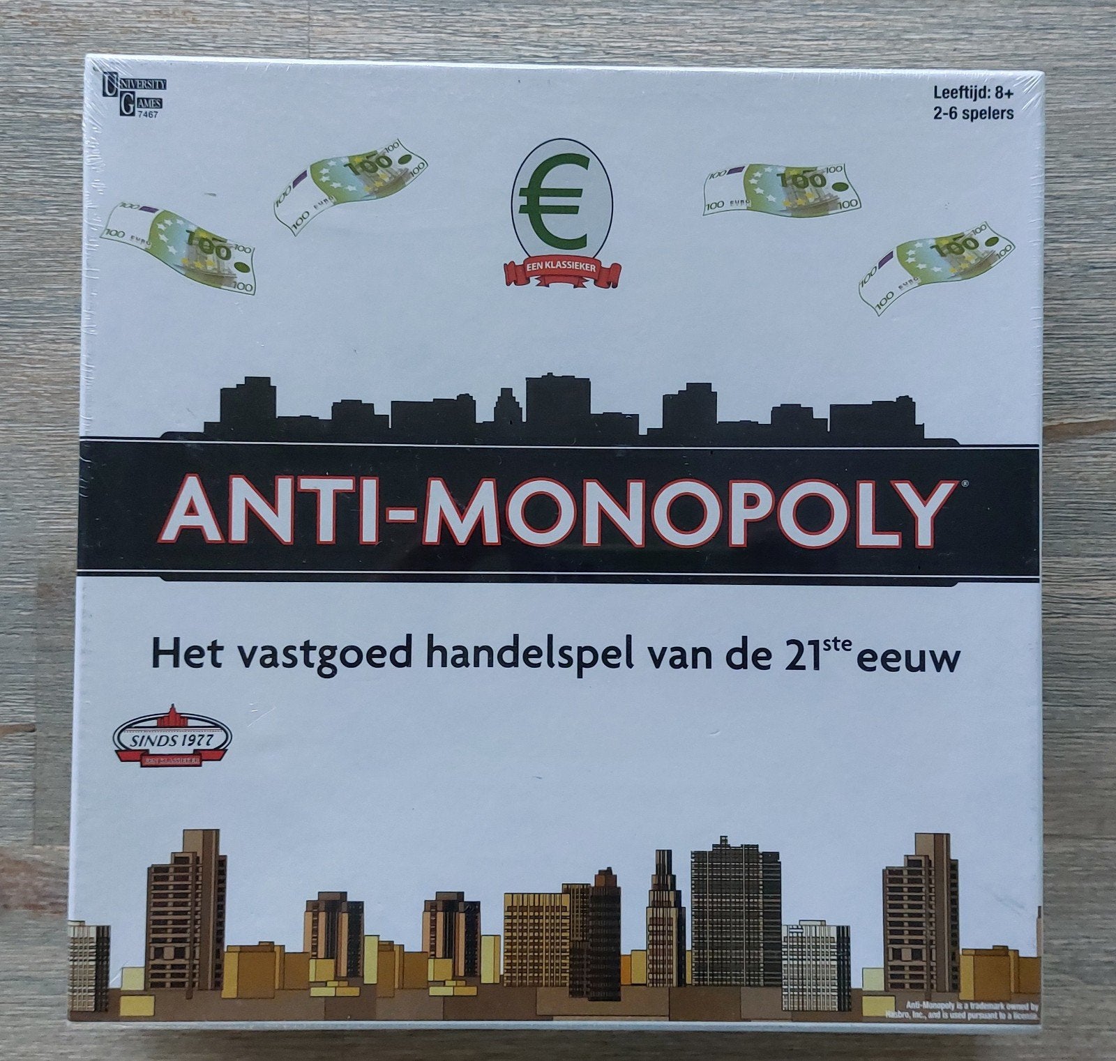 Anti-Monopoly, Vijf spelers of meer, Ophalen of Verzenden, Nieuw, University Games