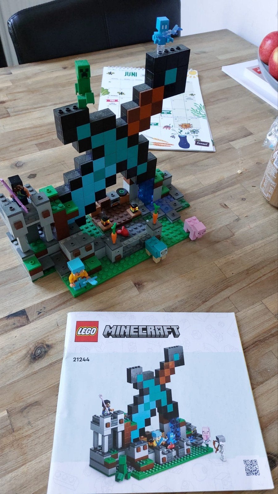 lego Minecraft verzameling, Kinderen en Baby's, Lego, Ophalen of Verzenden, Zo goed als nieuw, Minecraft