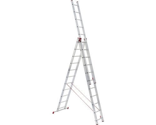 Reformladder 3x11 sporten, Doe-het-zelf en Verbouw, Ophalen, Zo goed als nieuw, Ladder, Opvouwbaar of Inschuifbaar