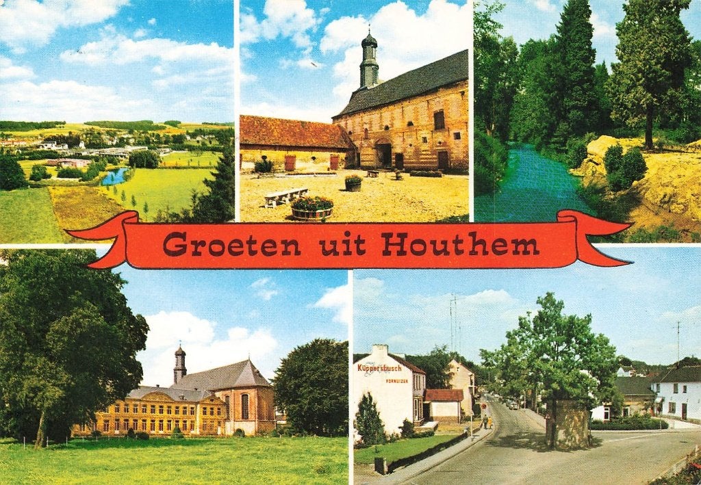 Groeten uit Houthem, Verzamelen, Ansichtkaarten | Nederland, Ophalen of Verzenden, 1980 tot heden, Gelopen, Limburg
