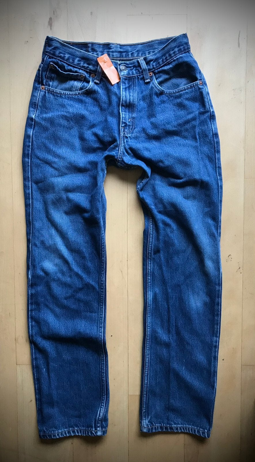 Levis 581 Straight Fit jeans / spijkerbroek W30 L32, Ophalen of Verzenden, Zo goed als nieuw, Blauw, W32 (confectie 46) of kleiner