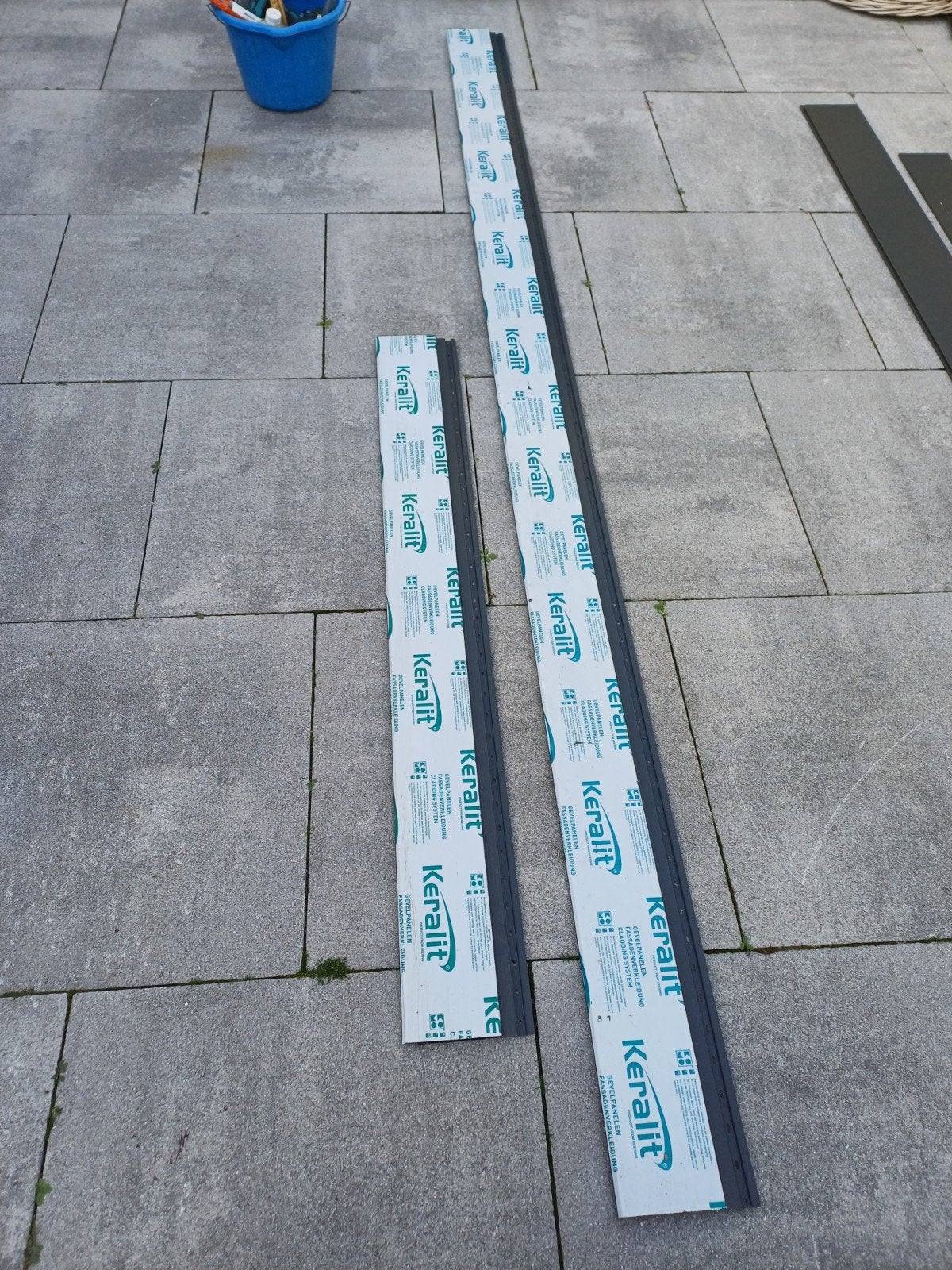 Keralit kleur 7016 antraciet grijs, Ophalen, Minder dan 25 mm, Nieuw, Plank