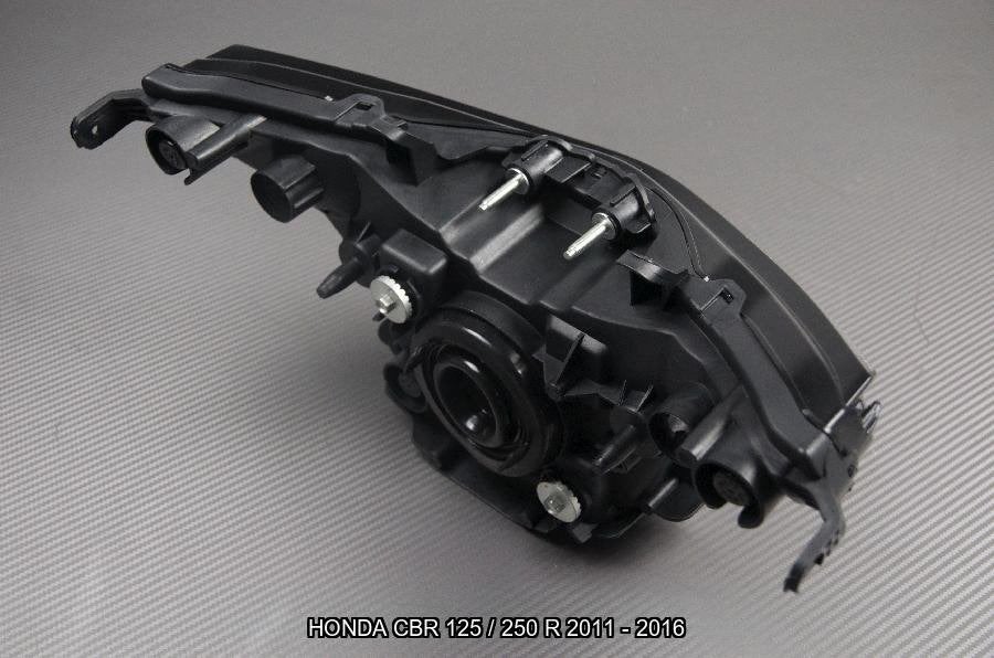 Koplamp Voorlicht AVDB voor HONDA CBR 125 / 250 R 2011 2016, Motoren, Verzenden, Nieuw