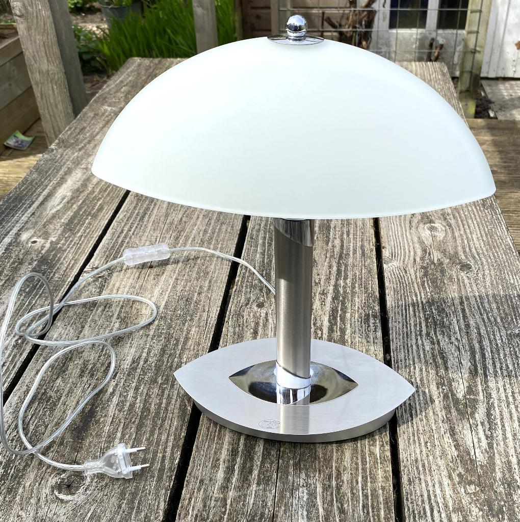 Leuke Wofi Leuchten Lamp - retro design Vintage, Vintage design, Ophalen of Verzenden, Zo goed als nieuw, Glas