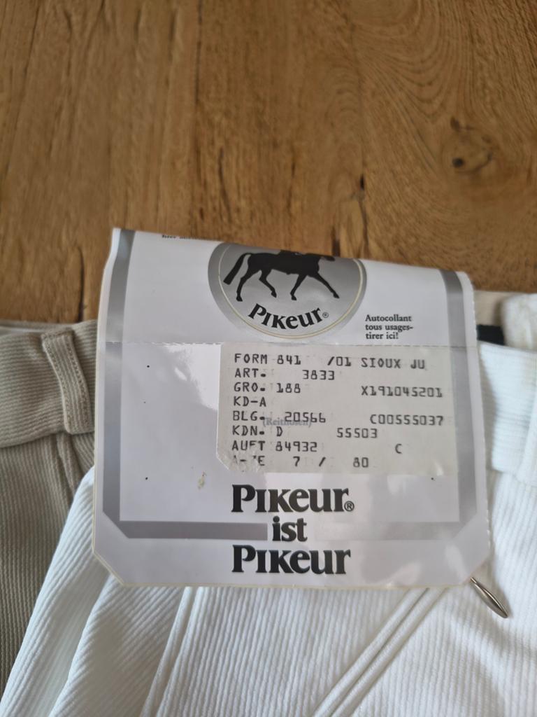 Paardrijbroeken maat 36 van pikeur, Ophalen of Verzenden, Nieuw, Dressuur, Bovenkleding