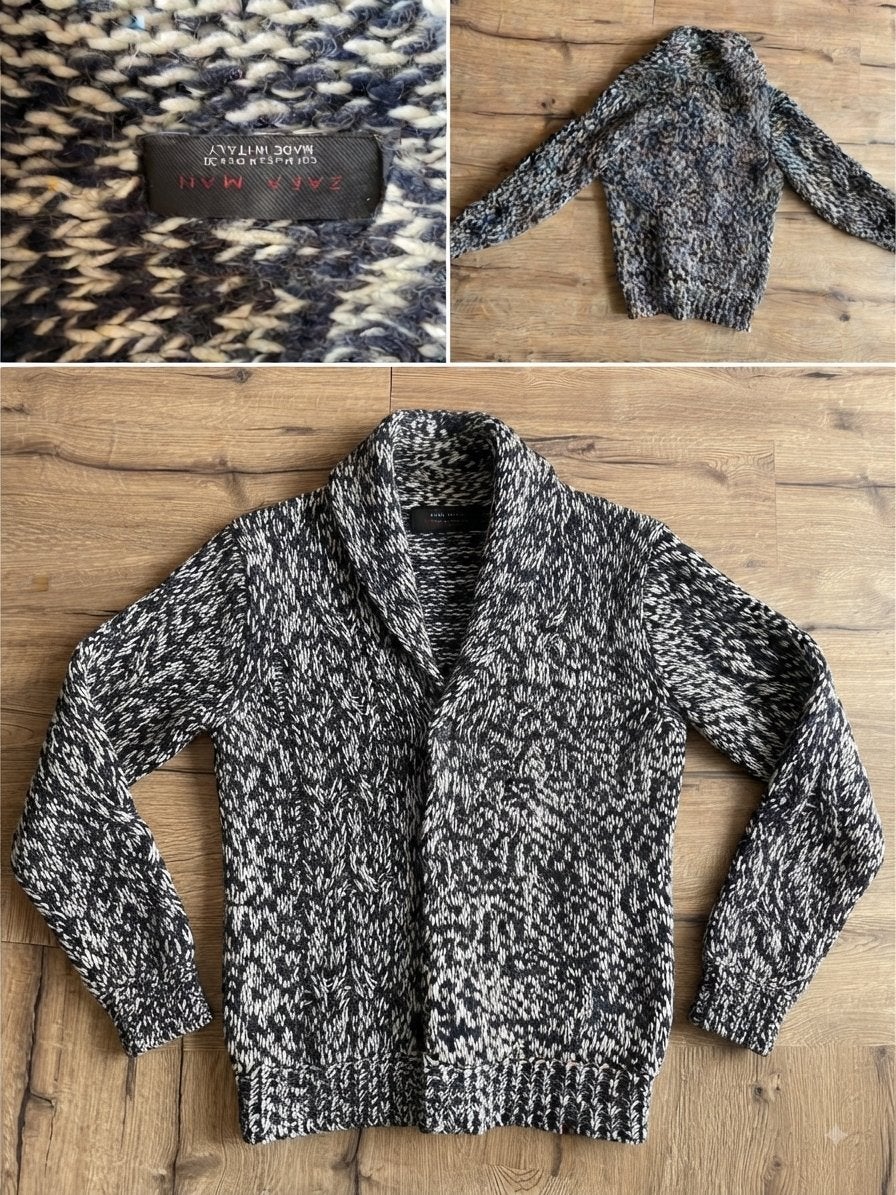 Zara Man gebreid vest Maat M - Made in Italy, Ophalen of Verzenden, Gedragen, Maat 48/50 (M), Meerkleurig