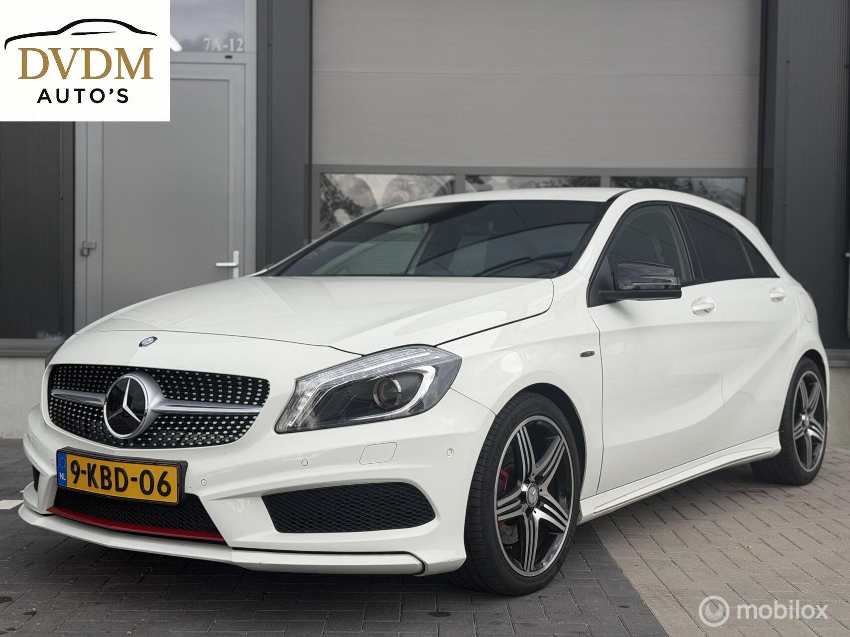 Mercedes A-klasse 250 Sport Ambition, Auto's, 730 kg, Euro 6, 4 cilinders, Wit