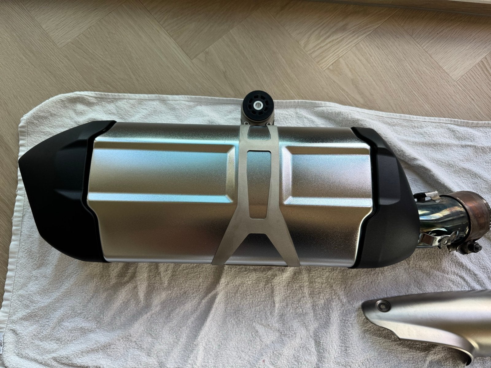 BMW GSA 1250 originele einddemper NIEUWSTAAT, Ophalen, Gebruikt