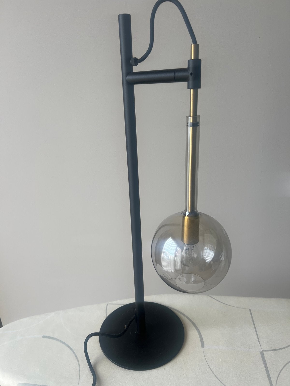 Italiaanse design tafellamp voor woonkamer, Ophalen, Dimbaar, Gebruikt, Sfeerlamp