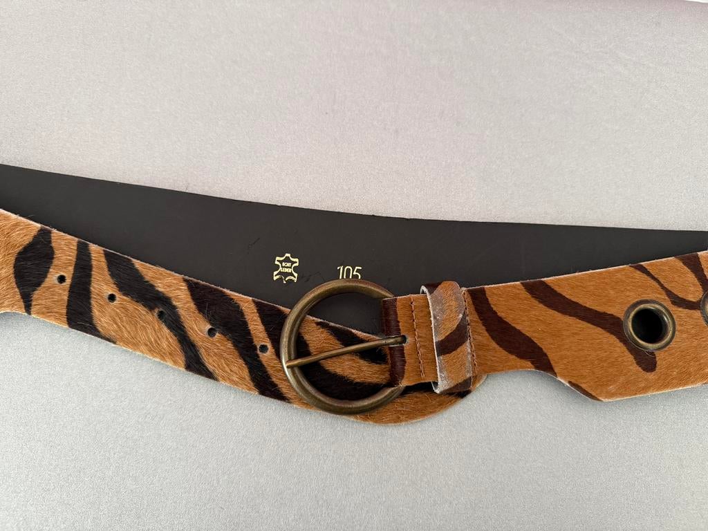 Mooie riem maat 105, Ophalen of Verzenden, Gedragen, Zwart, 100 cm of meer