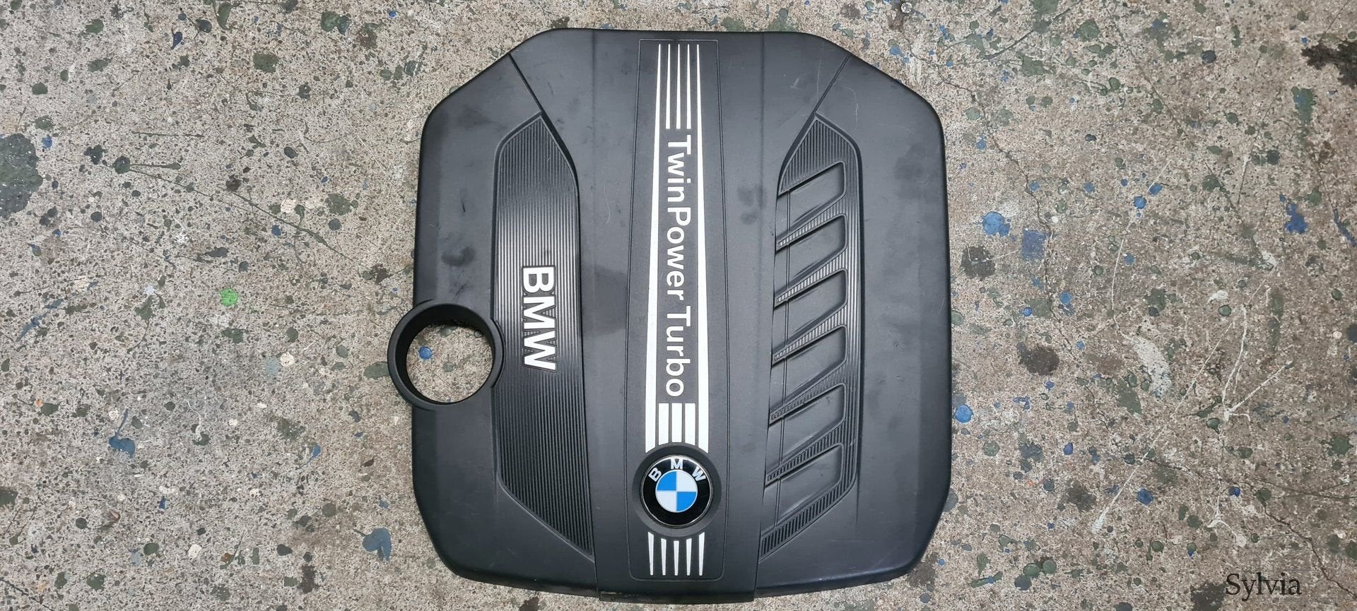 Motor Afdekkap afdekplaat BMW N57 8511484, Gebruikt, -, -, Ophalen of Verzenden