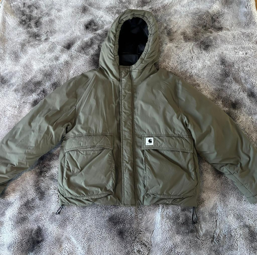 Carhartt Women's W' Erie Jacket Seaweed, Ophalen of Verzenden, Nieuw, Maat 38/40 (M), Groen