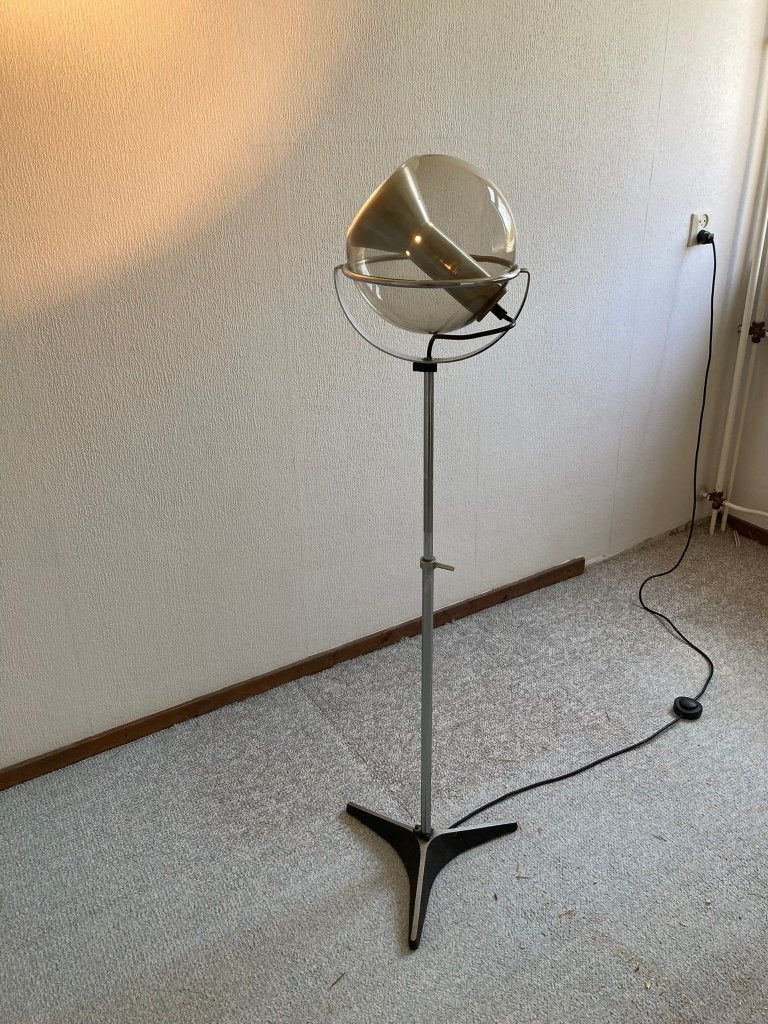 Frank Ligtelijn Raak Globe Vloerlamp, Ophalen, Gebruikt, E27 (groot), Glas
