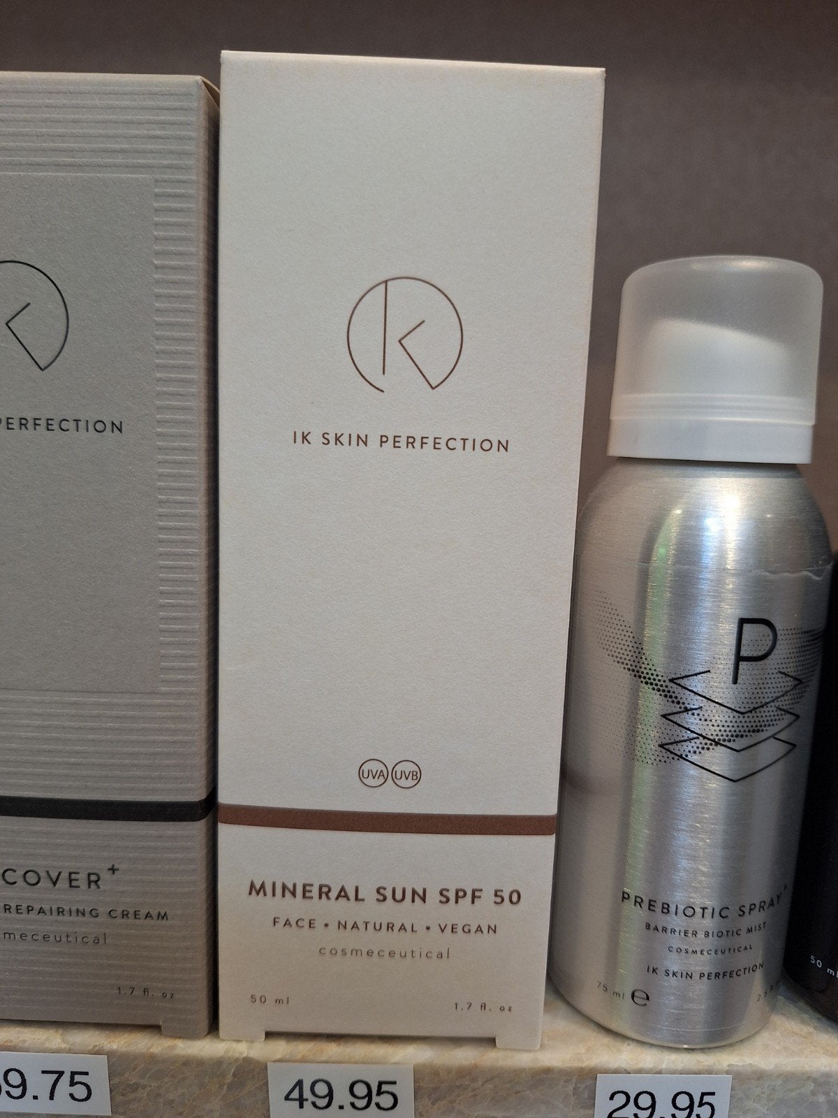 2x IK Skin Perfection Mineral Sun SPF 50 - Nieuw, Ophalen of Verzenden, Nieuw, Zonnebrand of After Sun