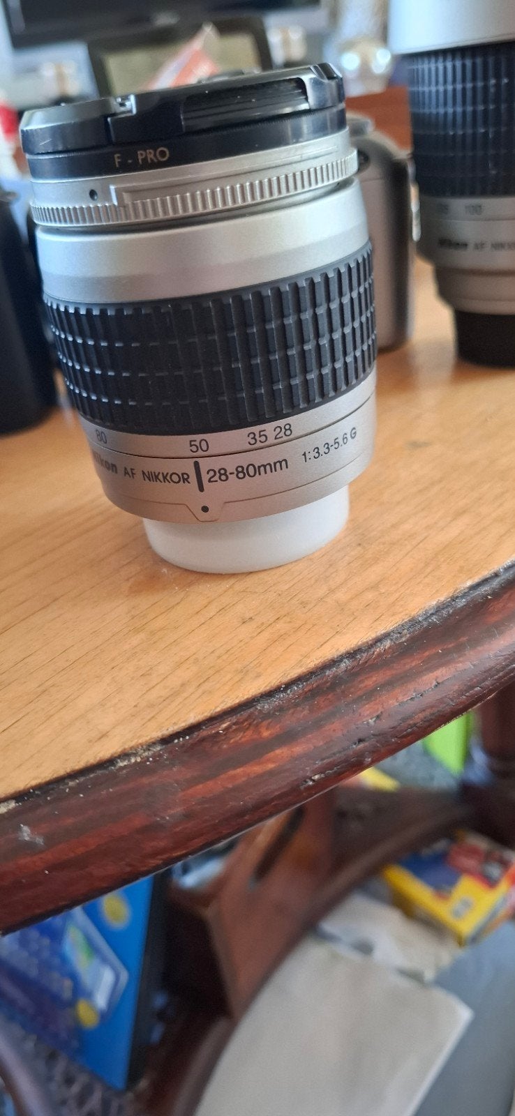 nikon/nikon lens 28 80, Ophalen, Nikon, Telelens, Lensdoppen