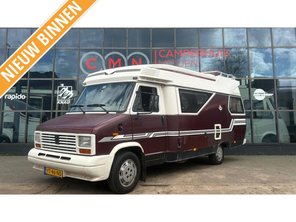 Hobby 600 Vastbed,Dinette, Caravans en Kamperen, Campers, Bedrijf, tot en met 4, Half-integraal, Hobby, Overige merken, Diesel