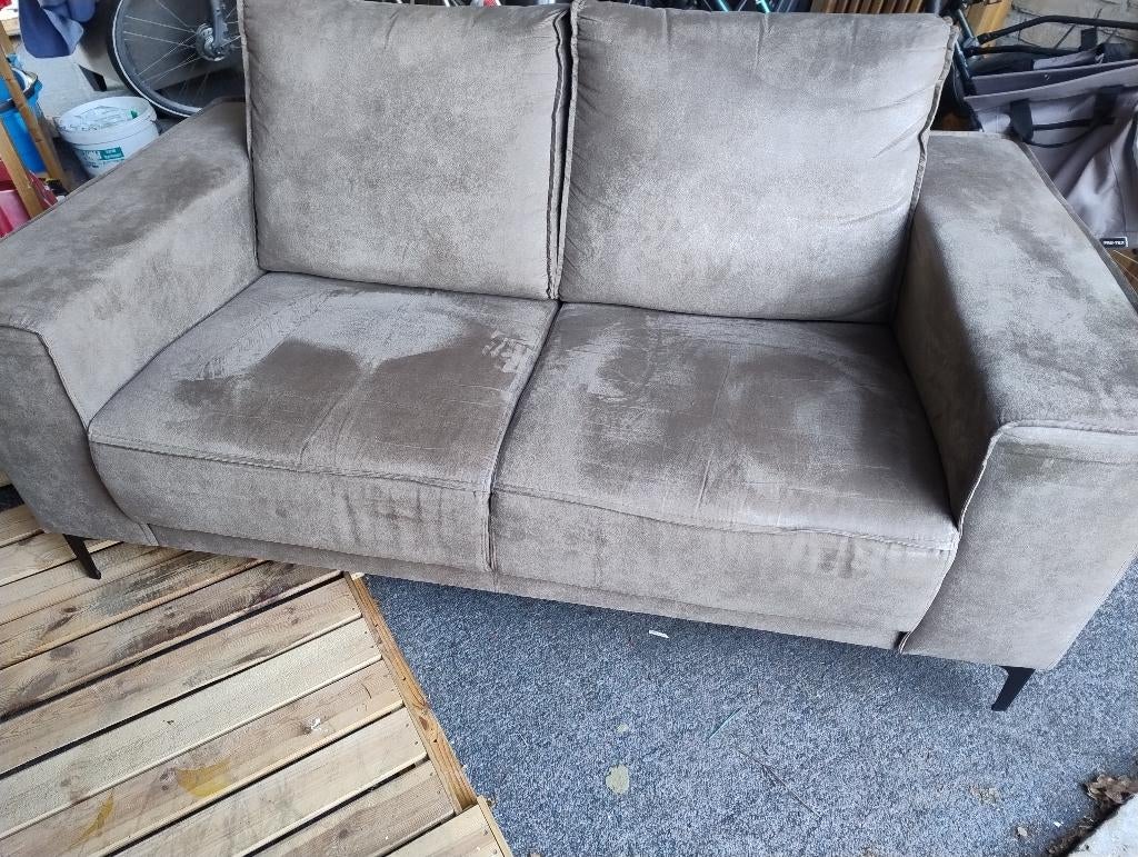 2 zits bank (3 jaar oud), Huis en Inrichting, Banken | Bankstellen, Ophalen, Gebruikt, Tweepersoons, 75 tot 100 cm