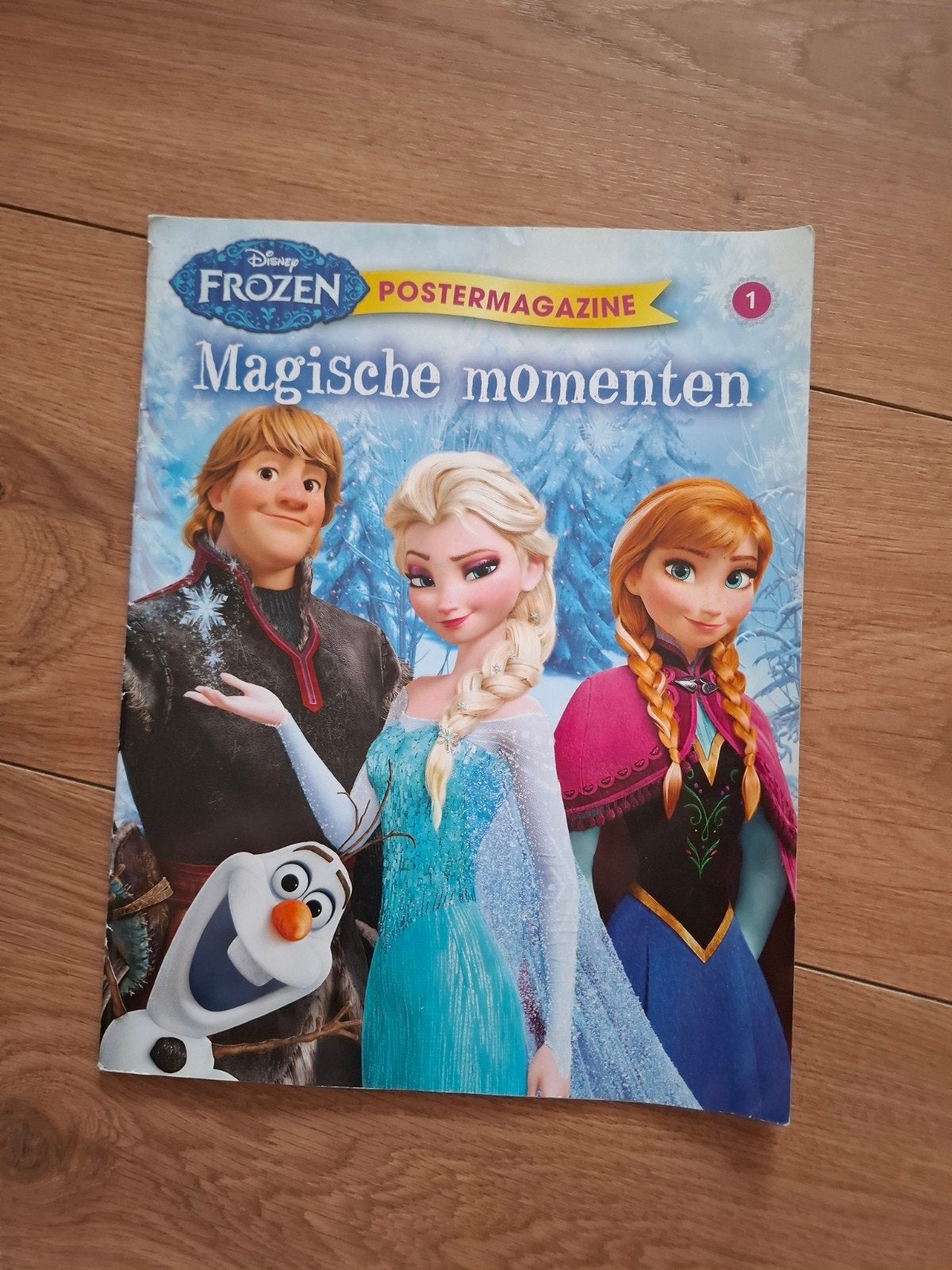 Disney Frozen Postermagazine - Magische momenten, Ophalen of Verzenden, Gelezen, Disney, Sprookjes