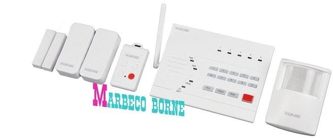 Draadloos alarmsysteem, Draadloos Alarm, Beveiliging, Info@marbeco.com, Overige materialen, Konig, Nieuw