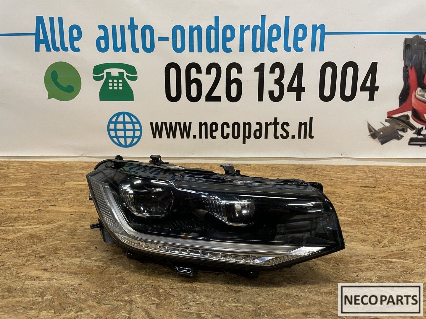 VW T-CROSS TCROS VOL LED KOPLAMP RECHTS 2GM941036A ORIGINEEL, Gebruikt, -, Volkswagen, -
