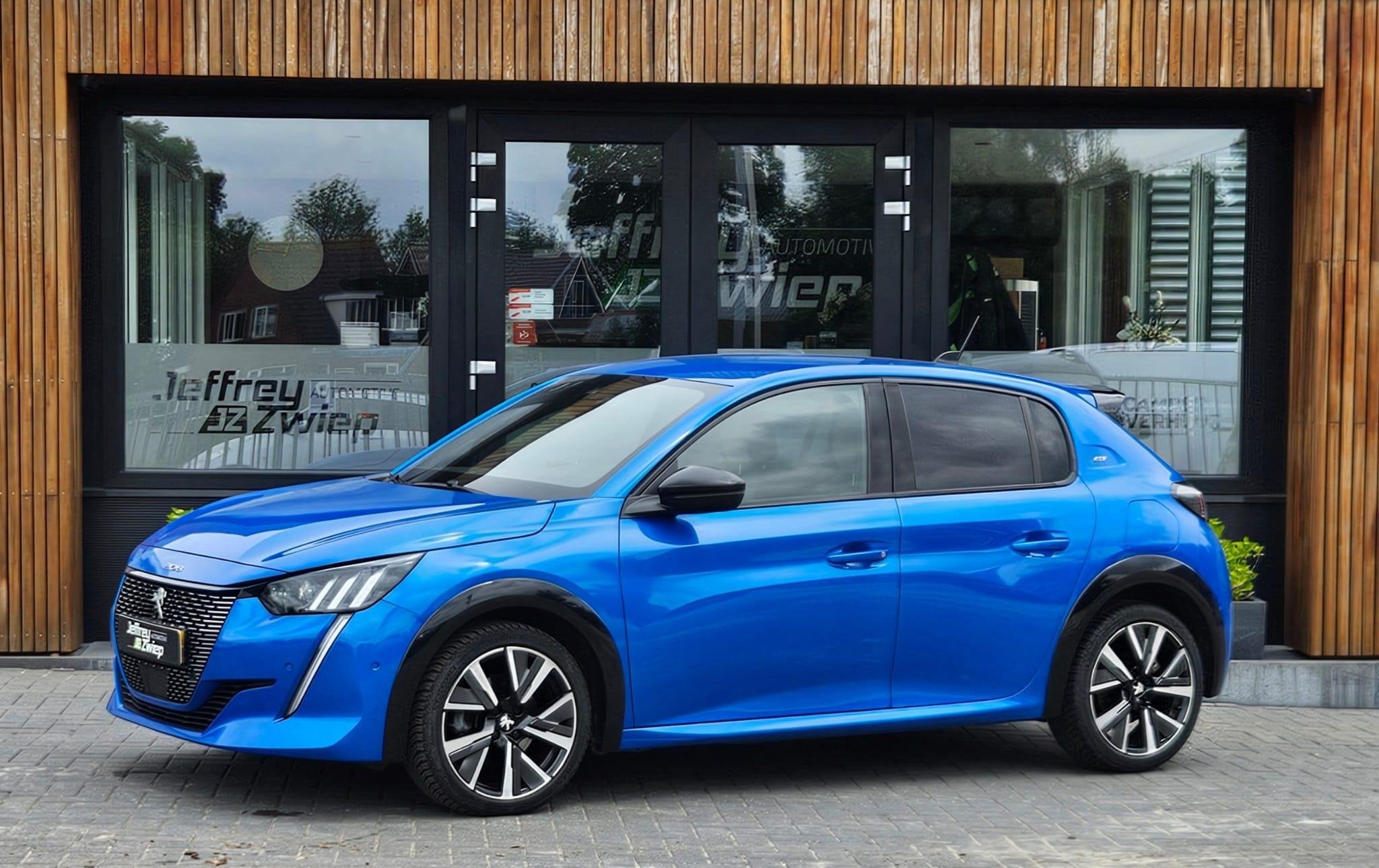 Peugeot 208 1.2 PureTech GT Pack stoelverwarming automaat. a, 101 pk, Gebruikt, Euro 6, Blauw