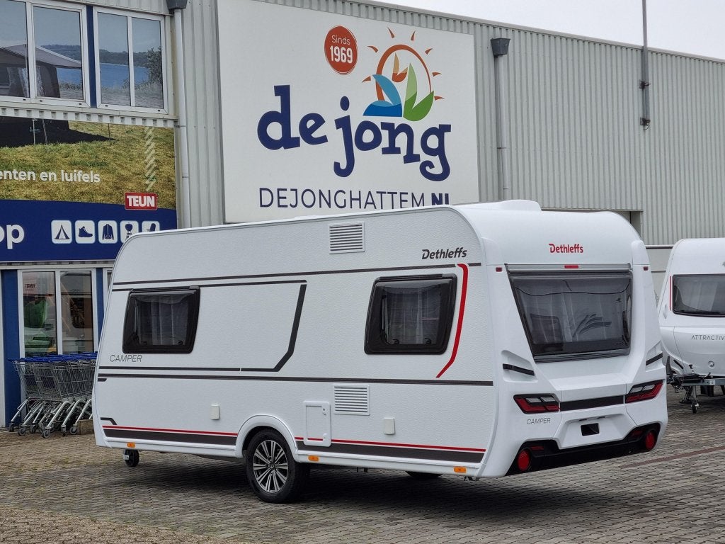 Dethleffs Camper 460 EL, Standaardzit, Schokbreker, Bedrijf, Tot en met 3