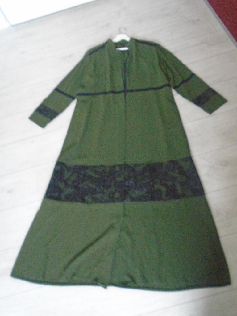 Prachtige Lange Dubai Jurk Abaya Kimono maat XL-XXL met Rits, Kleding | Dames, Verzenden, Maat 46/48 (XL) of groter, Zo goed als nieuw