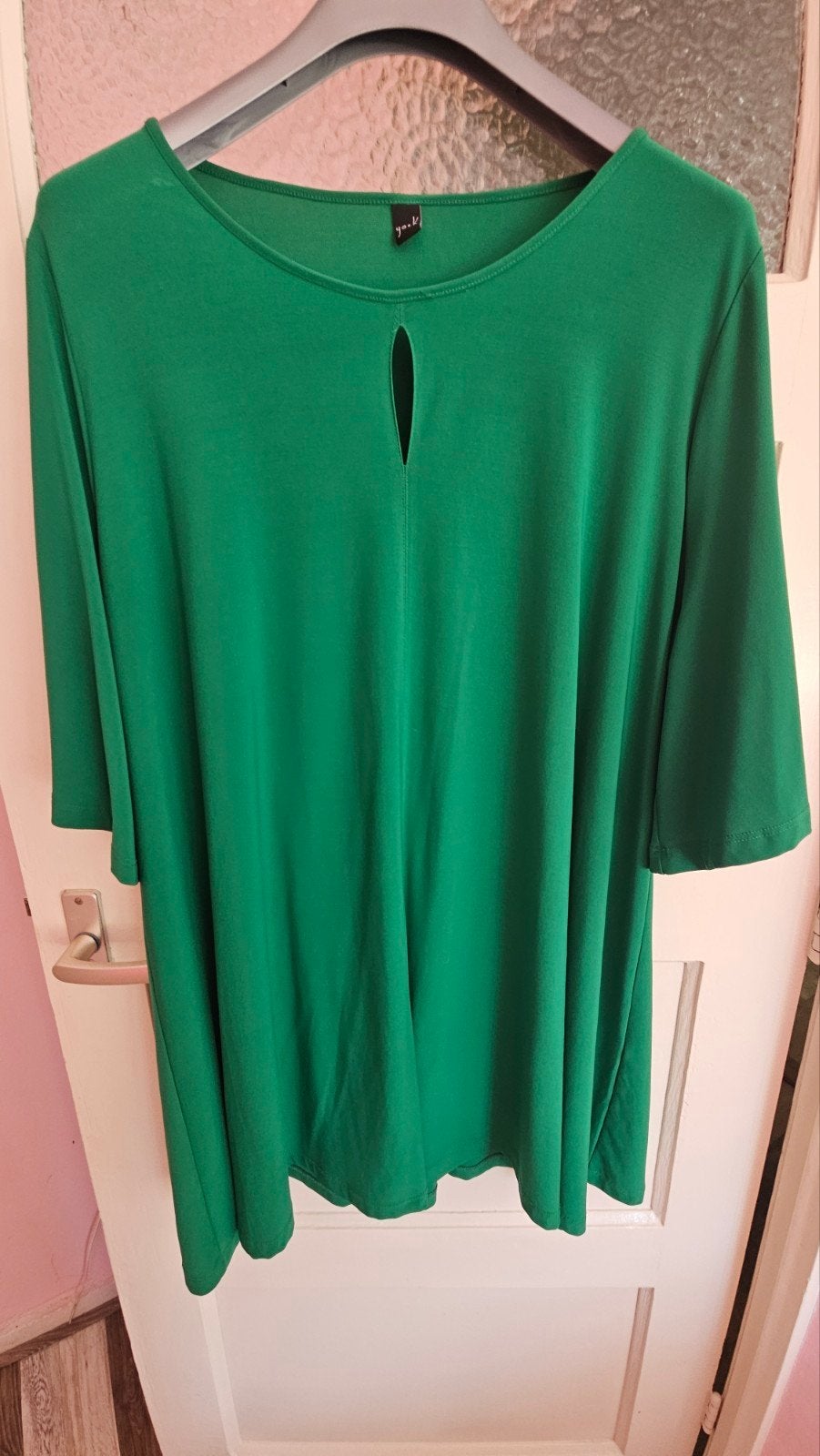 Mooie groene tuniek van Yoek, maat 50, Kleding | Dames, Yoek, Maat 46/48 (XL) of groter, Ophalen of Verzenden, Zo goed als nieuw