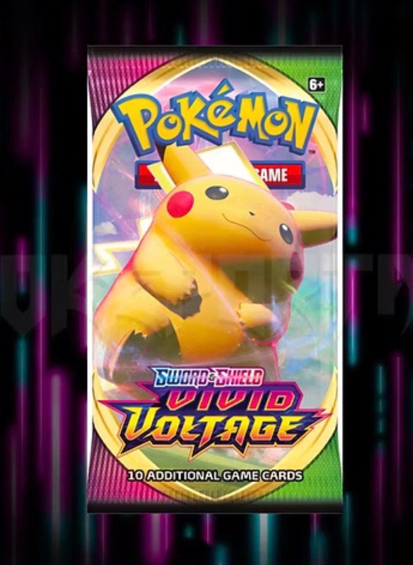 Vivid Voltage booster pack | Pokémon booster packs, Ophalen of Verzenden, Zo goed als nieuw, Booster