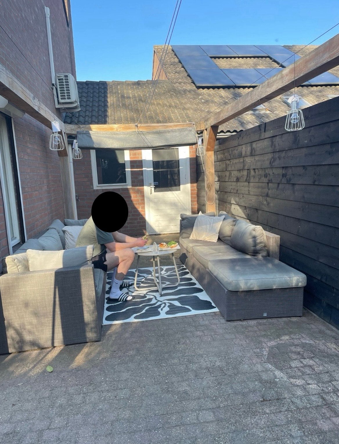 Tuinset / loungeset, Tuin en Terras, Ophalen, Zo goed als nieuw, Kunststof