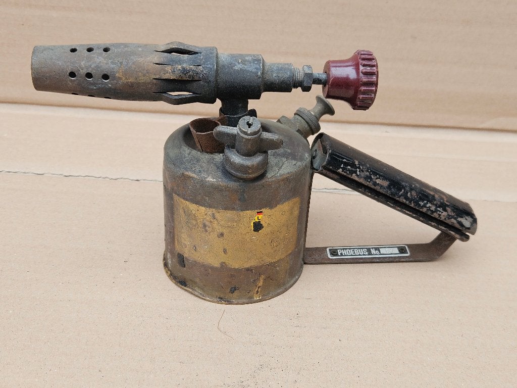 Antieke benzinebrander / verfbrandertje Lot nr. 13, Ophalen of Verzenden