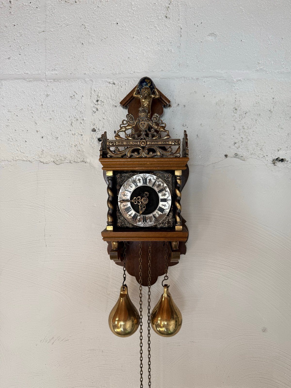 Antieke Friese Staartklok - Prachtig Wanduurwerk, Antiek en Kunst, Ophalen